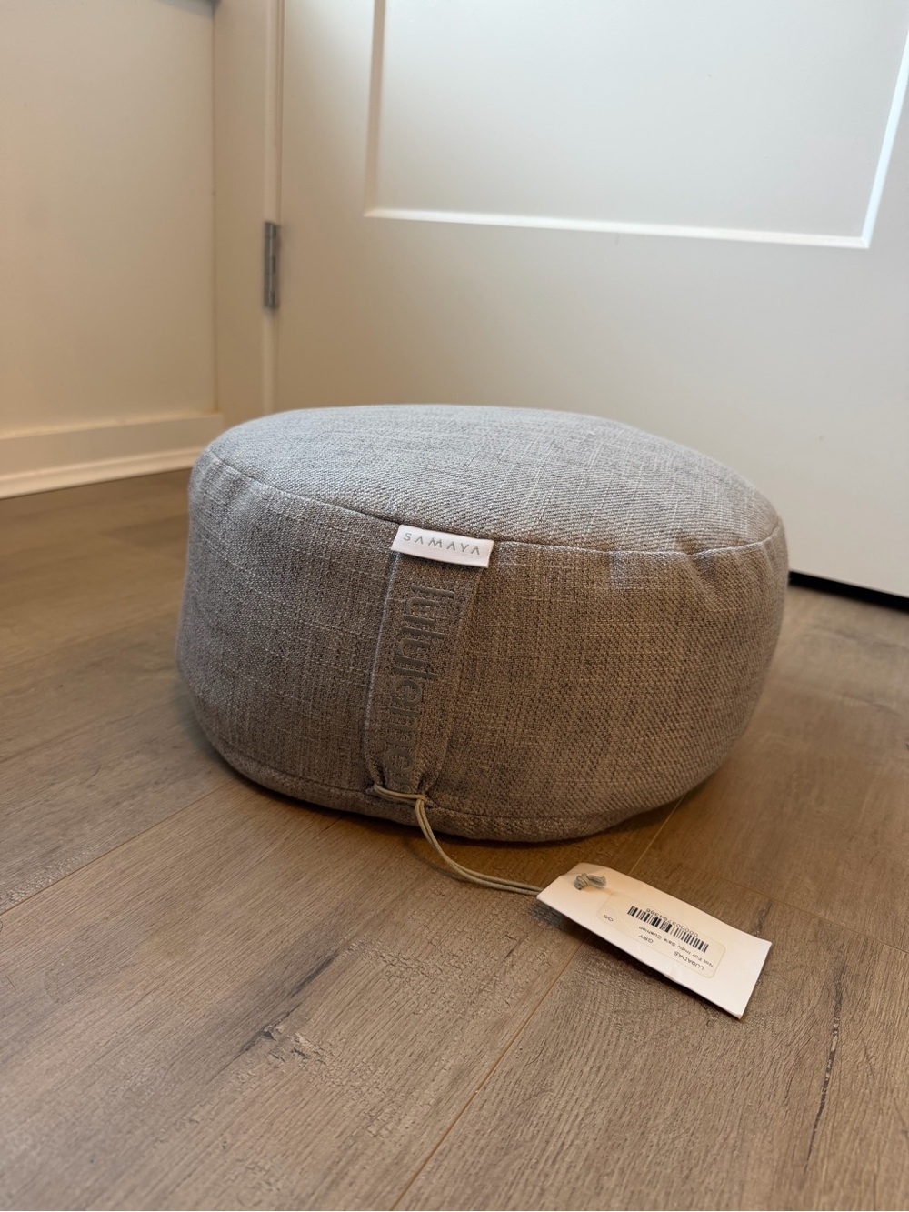 lululemon athletica Gray Round Meditation Cushion